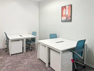 A fully serviced private office with 3 people, ready to use from day one. Work with focus and privac...