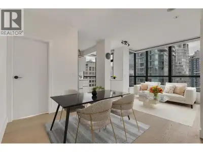 Fully Renovated, beautifully redesigned corner unit featuring 2 beds, 2 baths, and a custom built-in...