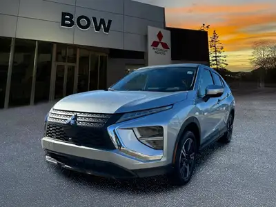 The 2026 Mitsubishi Eclipse Cross ES S-AWC in elegant Black, equipped with a responsive 44 drivetrai...