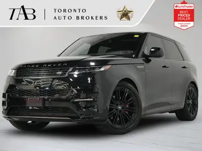 This 2023 Land Rover Range Rover Sport Dynamic SE P400 is a local Ontario vehicle with remaining man...
