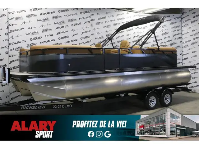 2026 Avalon AVALON VENTURE 2385 QL + YAMAHA VMAX 115 HP in Powerboats & Motorboats in Laurentides - Image 2