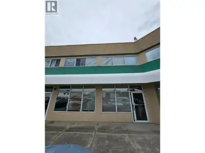1,447 sq. ft. main floor commercial unit featuring 856 sq. ft. of shop space and 591 sq. ft. of show...