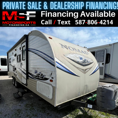 Welcome to Motorsports Financing - Kelowna! 2014 Nomad 292bhs