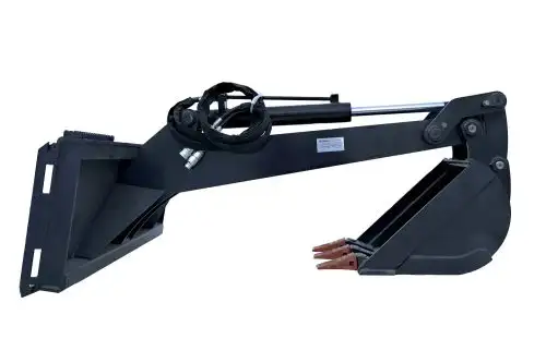 NEW SKID STEER BACKHOE DIGGING BUCKET FIXED ARM 6182023 in Other Business & Industrial in Regina - Image 4