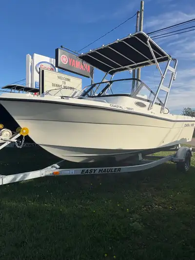 Freight & PDI Included in all pricing! OAL 199X78 wide, deep V hull, flared bow makes for an easy, s...