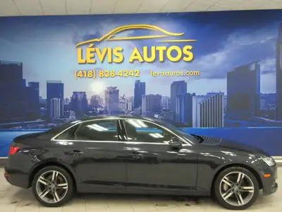 AUDI A4 2017 TECHNIK ÉDITION QUATTRO / GPS NAVIGATION / CAMÉRA 360 DEGRÉ / TOIT OUVRANT ÉLECTRIQUE /...