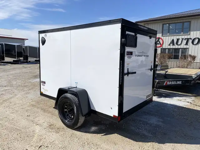 2026 US Cargo 5' X 8' V-Nose Rear Ramp Door Cargo Trailer in Cargo & Utility Trailers in Winnipeg - Image 5
