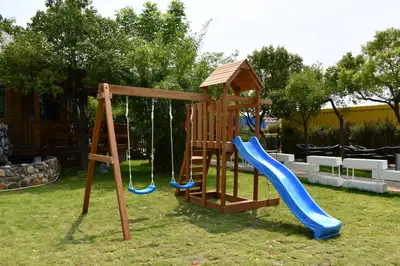 NEW KIDS SWINGSET SLIDE PLAYGROUND PLAYSET EQUIPMENT C627, View more