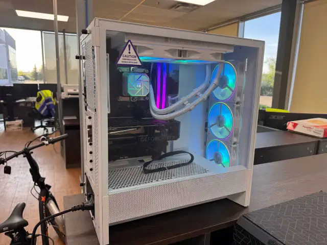 Custom NZXT H5 Flow Gaming PC – Intel i7-13700K, RTX 4060, DDR5 in Desktop Computers in Edmonton - Image 4