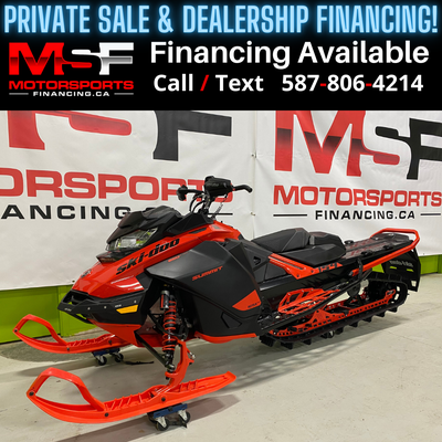 Welcome to Motorsports Financing - Kelowna! 2018 Skidoo Summit x Engine: 1000