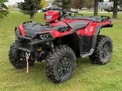 In stock we have a brand new 2024 Polaris SPORTSMAN XP 1000 ULTIMATE TRAIL - INDY RED for sale NOW....