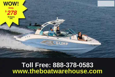 Mercruiser 4.5L 250HP Forward Drive, Custom Trailer, Malibu Surf Gates, Simrad 9 GPS, Folding Wake T...