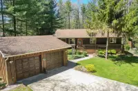Bungalow on Acre of Woods w 2.5 car garage! fb90823