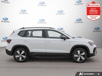 New Price! White 2025 Volkswagen Taos Trendline AWD 8-Speed Automatic 1.5L I4 Turbocharged DOHC 16V... (image 5)