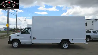 NEW ARRIVAL... 2014 FORD E-450 16FT CUBE Van for sale on our 7020 50th Street Edmonton Lot. - 6.8L V...