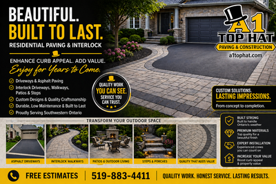  Residential Paving & Interlock – Built to Last, View more