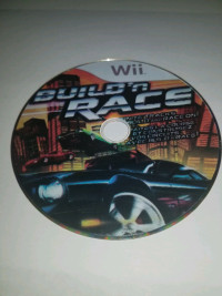 Wii  dvd game BUILD'N RACE sans l'etui