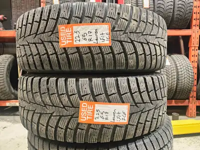 A pair of good used P225/65R17 Laufenn I fit Ice Winter install and balance $250 Loose purchase $100...