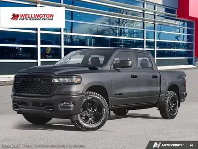 This Ram 1500 has a trusty Twin Turbo Regular Unleaded I-6 3.0 L/183 engine powering this Automatic...
