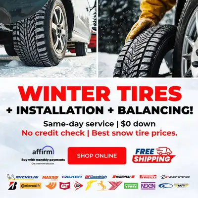 Winter Tire Clearance: NEW FIRESTONE WINTER 205/55R16/SL "Gear up for winter with Limitless Tire's u...