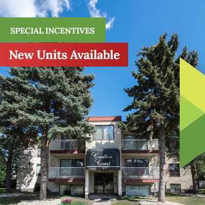 Carlton Court is among the best in Edmonton’s apartment living with a brand new unit and building re...