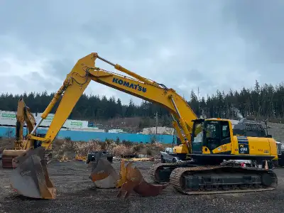 2021-Komatsu PC 490LCi. $350,000.00 -5031 hrs -Brigade Side and Rear Camera with proximity sensors -...