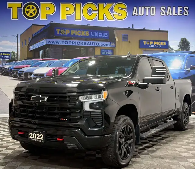 2022 Chevrolet Silverado 1500 LT Trail Boss, 6.2 Liter, Accident