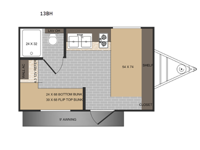 2026 Sunset Park RV Sun Lite LTD 13BH, View more