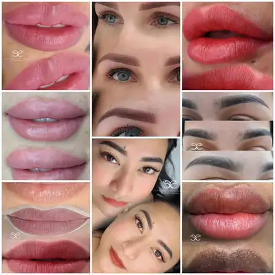 Models for permanent makeup classes, View more