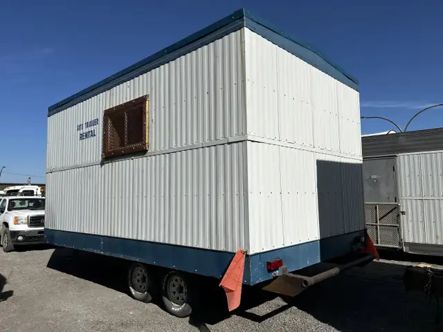 18ft x 10ft Office Trailer - Jobsite Trailer #11098 BP in Heavy Equipment in Edmonton - Image 6