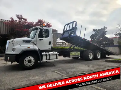 26' Loadall Tilt & Load Bed + Warm 20,000lbs Winch System, Allison Auto 3000, Dual Storage Boxes, Al...