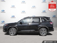 New Price! Crystal Black 2025 Subaru Forester Premier CPO Rates Starting At 3.99% AWD Lineartronic C... (image 1)