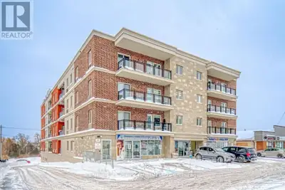 Welcome to 203-310 Broadway, a modern 1-bedroom suite in one of Orangeville's newer condominium buil...