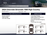 The 2024 Chevrolet Silverado 1500 High Country, equipped with the top-tier 3LZ Preferred Equipment G... (image 1)