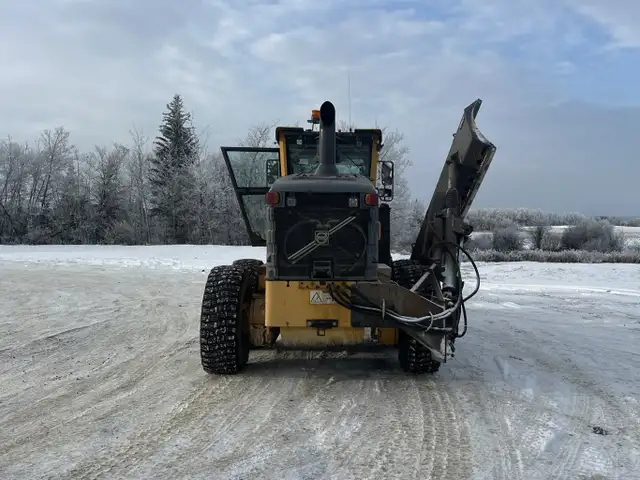2007 Volvo G970 Grader with Front Plow & Snow-wing #11275 DP in Heavy Equipment in Edmonton - Image 6