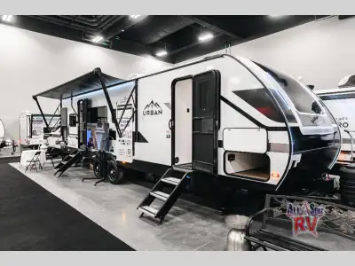 Coachmen Urban travel trailer 3070BH highlights: GoodYear All-Terrain Tires Front and Rear Radius Li...