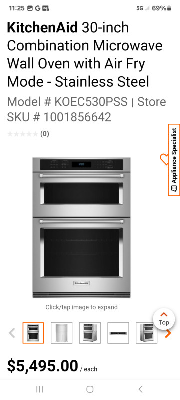 Kitchen  Aid , built in ovens in Stoves, Ovens & Ranges in Hamilton - Image 3