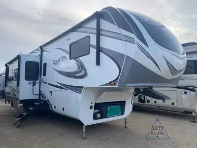 Located at our Acheson Location 10420 276 Street, Acheson, AB Floorplan: Family Bunk Room 5th Wheel...