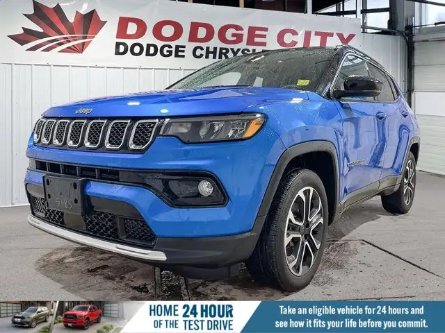 2024 Jeep Compass Limited | Heated Leather Seats in Cars & Trucks in Saskatoon - Image 2