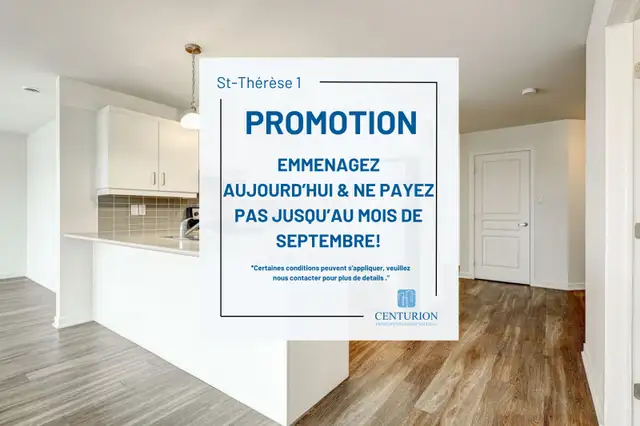 3.5 | Place-Claude Dagenais & Blvd. Ducharme in Long Term Rentals in Laval / North Shore - Image 2