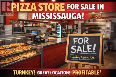 High performing Gino's Pizza franchise for sale in a prime Mississauga location. This is an outstand...
