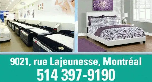 # ENTREPOT MATELAS !! SPÉCIAL LIQUIDATION !! # in Beds & Mattresses in City of Montréal - Image 5