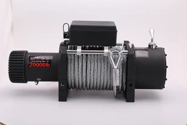 20000LB 12V Electric Winch – Heavy Duty 7.8HP Series SU20000 in Heavy Equipment Parts & Accessories in Prince Albert - Image 3