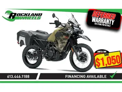 2025 Kawasaki KLR650 ADVENTURE Votre moto ultime pour les aventures tout-terrain La 2025 Kawasaki KL...