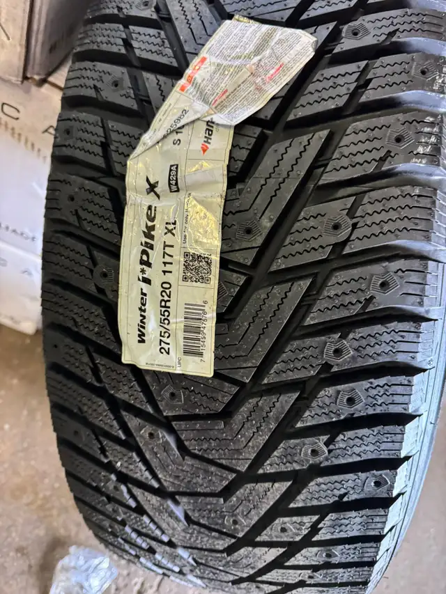Four New 20 inch 5x127 BlackRhino Rims& 275/55R20 Hankook winter in Tires & Rims in Oakville / Halton Region - Image 3