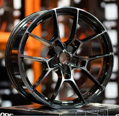 Ad Number : 39871 ( Please provide this Ad Number ) OPE Model FF06 18x8.5 5x115 GLOSS BLACK MILL SID...