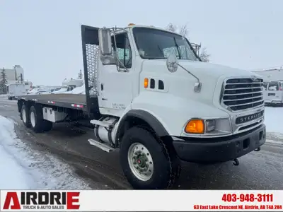 2007 Sterling LT9500 Flat Deck Truck Mercedes-Benz MBE4000 12.8L I6 DSL 10 Speed Manual Transmission...