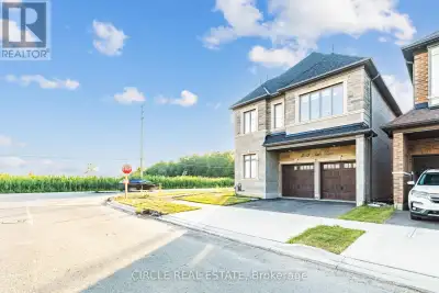 An Executive Detached Home With A Brick And Stone Exterior On A Premium Corner Lot. The Seller Paid...