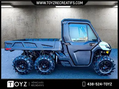 2020 Can-Am DEFENDER 6X6 CAB Can-Am DEFENDER 6X6 CAB CHAUFFAGE 2020 2020 CAN-AM DEFENDER 6X6 CAB MOT...