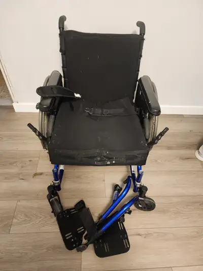 Quickie Ultralight Foldable Wheelchair, View more